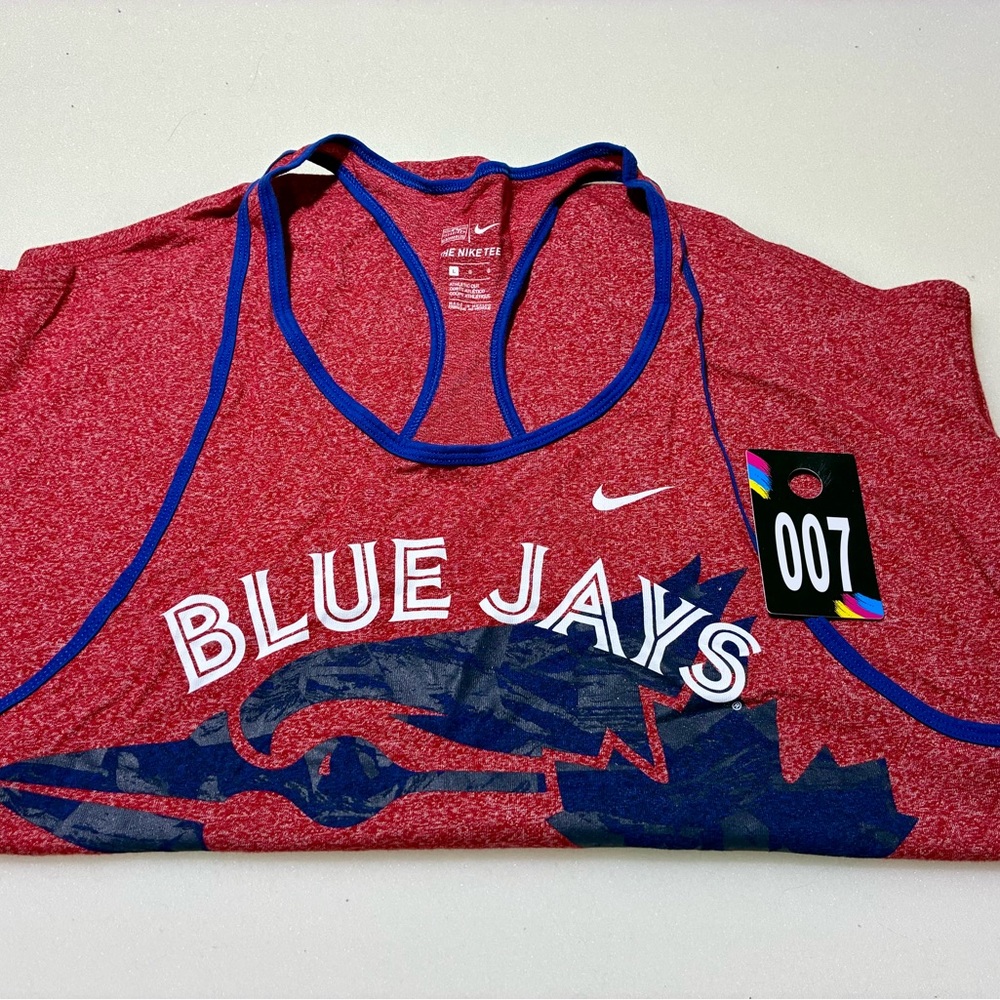 NIKE Red Blue Jays Athletic Tank
